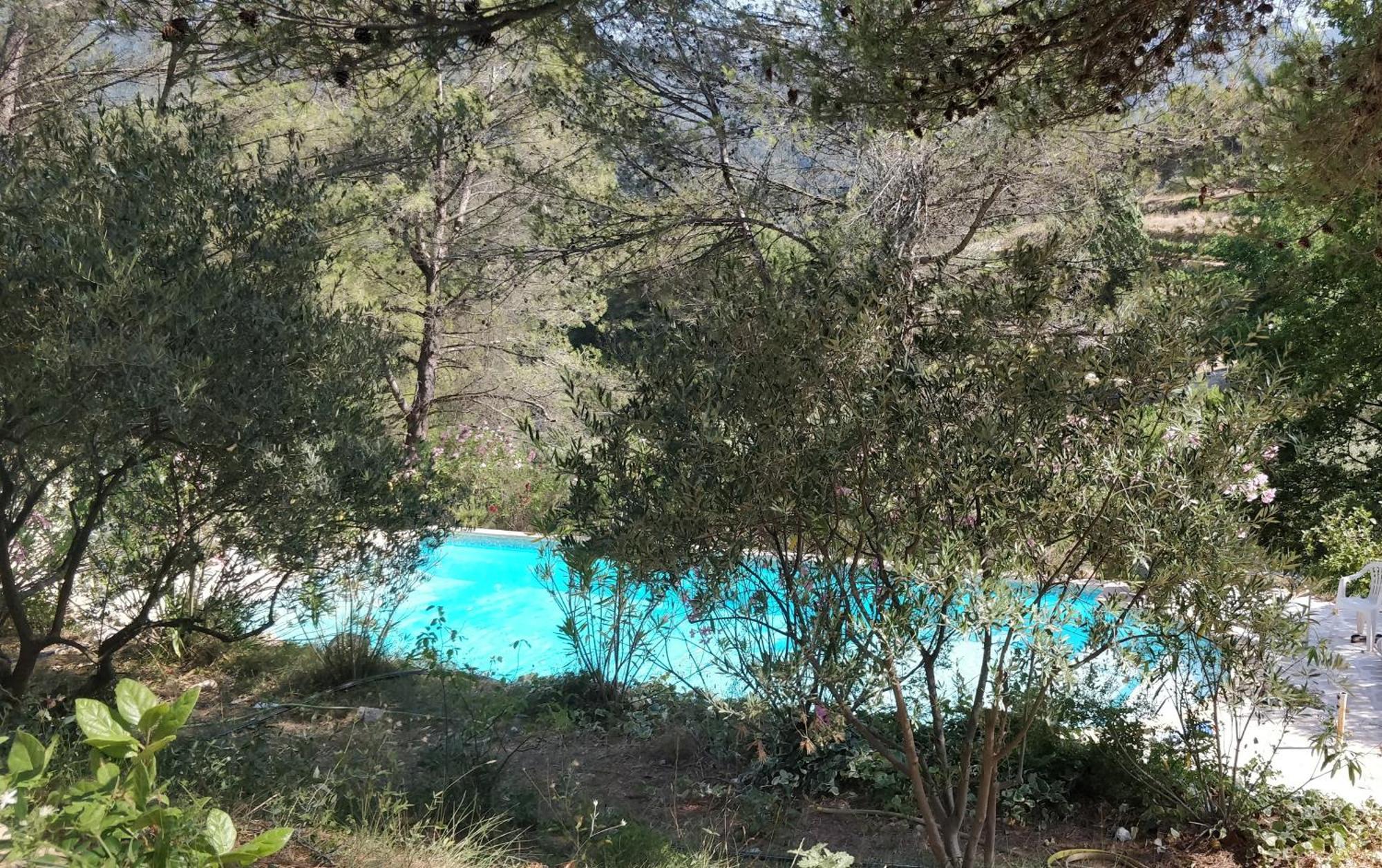 Villa Cigalons En Pleine Pinede Avec Piscine Chauffee De Mai A Septembre Auriol Exterior photo